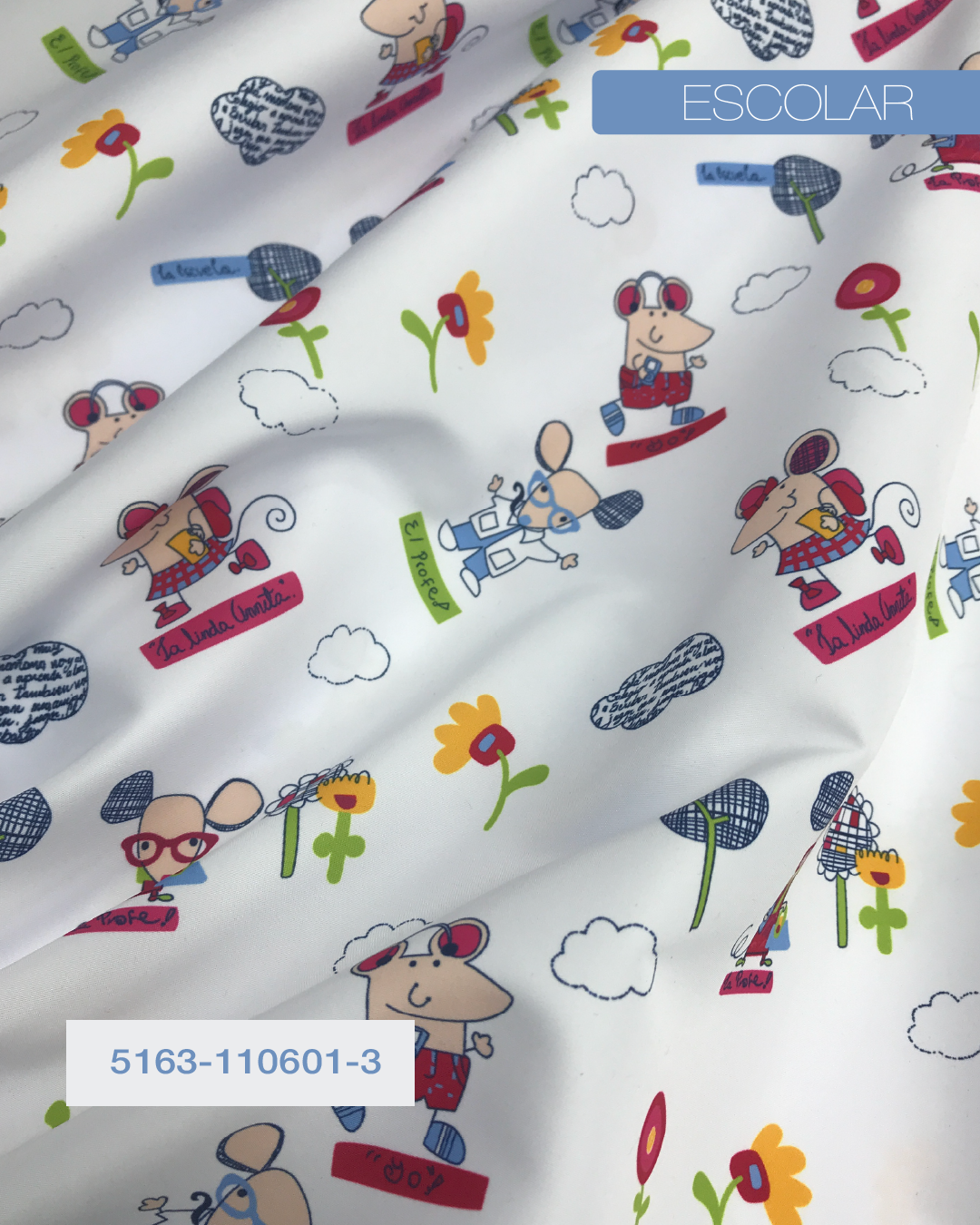 ANTIFLUIDOS CON DISEÑO ESCOLARES