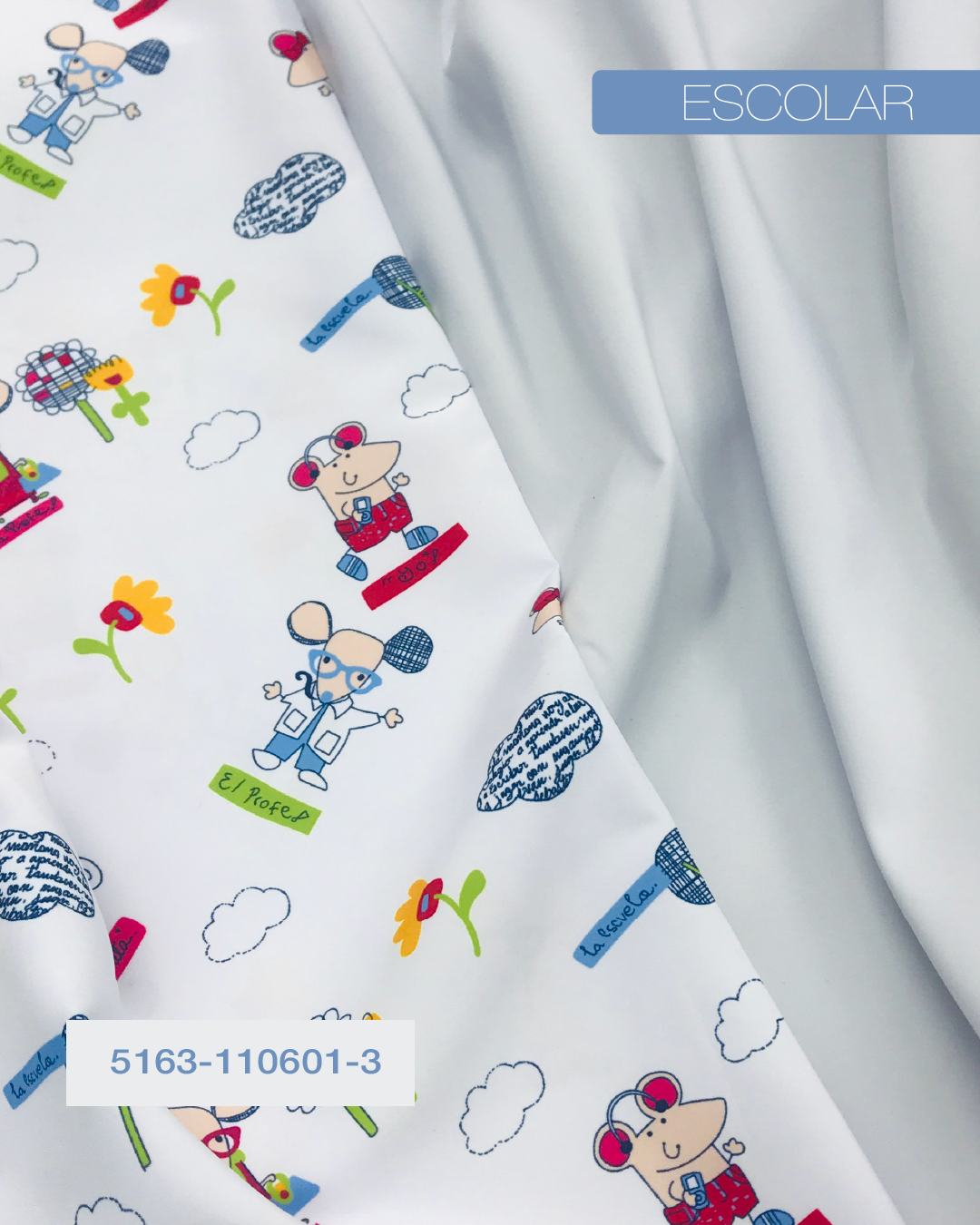 ANTIFLUIDOS CON DISEÑO ESCOLARES